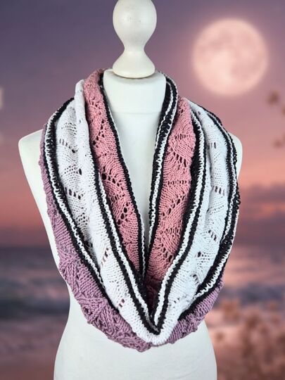 Strickanleitung Moon + Waves