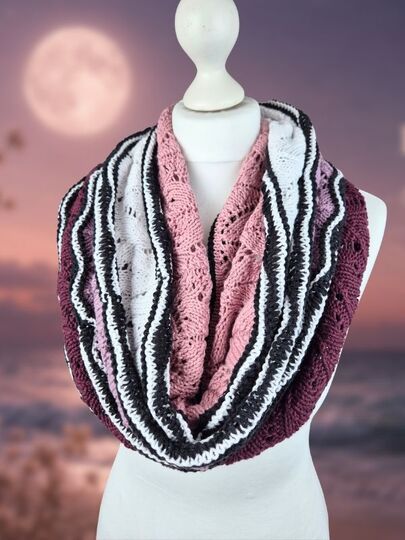 Strickanleitung Moon + Waves