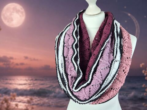 Strickanleitung Moon + Waves