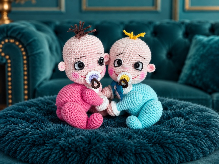 Crochet Crawling Babies – English PDF Pattern