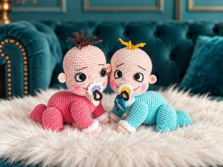 Krabbel Babys häkeln – Deutsche Häkelanleitung als PDF