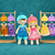 Joe & Mary Cuddle Dolls Crochet Pattern with Knitted Hats