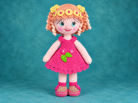 Maja Doll – Free English Crochet Pattern PDF