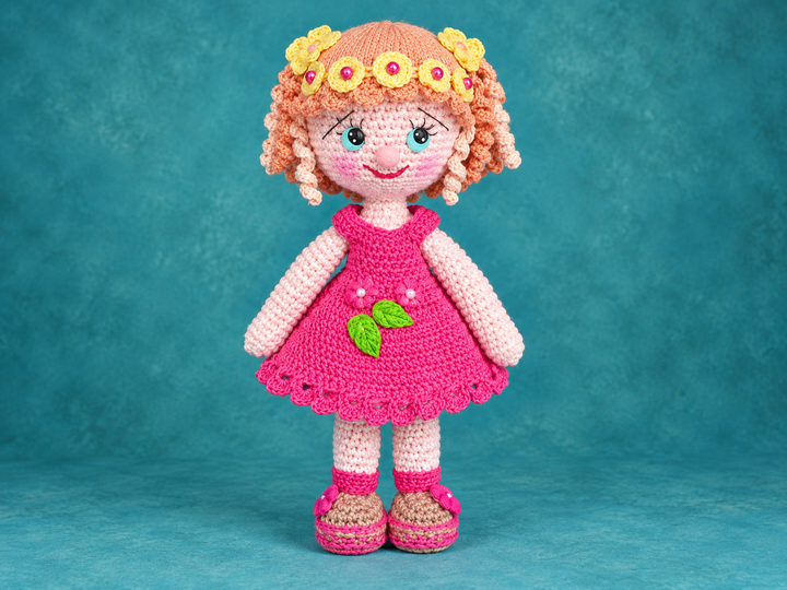 Maja Doll – Free English Crochet Pattern PDF