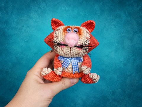 Kater Purr – Deutsche Amigurumi-Häkelanleitung als PDF