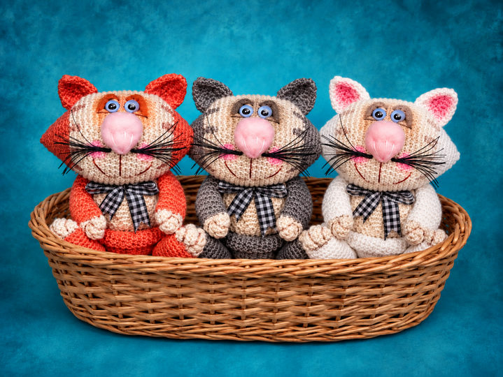 Kater Purr – Deutsche Amigurumi-Häkelanleitung als PDF