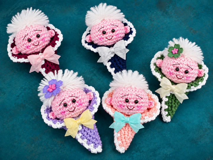**Wickel Babys – Deutsche Amigurumi-Häkelanleitung als PDF**