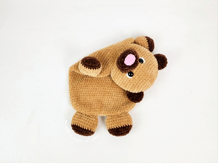 Crochet Pattern Hot Water Bottle Cover Teddy Bear Amigurumi Beginner