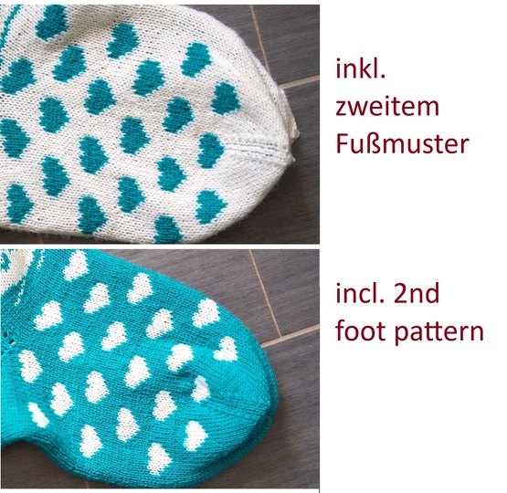 Strickanleitung XXL-Weihnachtstrumpf "Geschenkezeit" (2 Fußdesigns!)