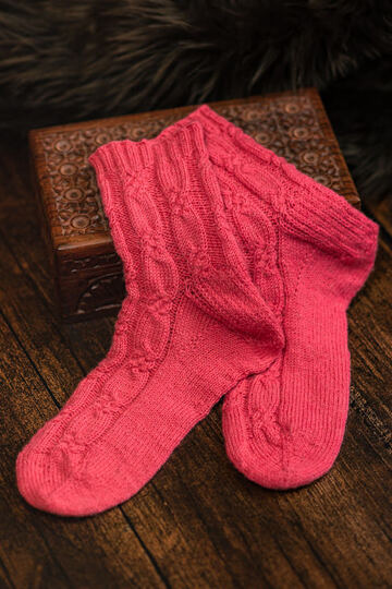 PACHIRA Toe Up Socken Gr. 36-47
