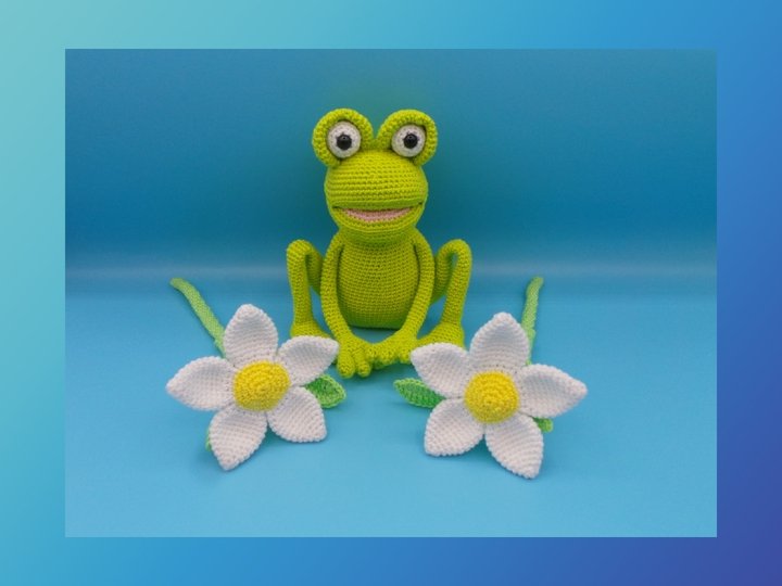 Häkelanleitung Frosch Fridolin