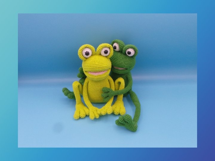Häkelanleitung Frosch Fridolin