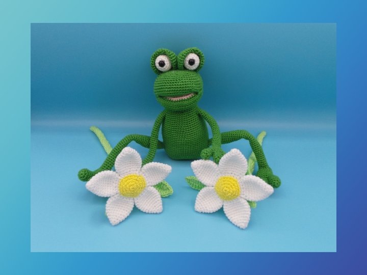 Häkelanleitung Frosch Fridolin