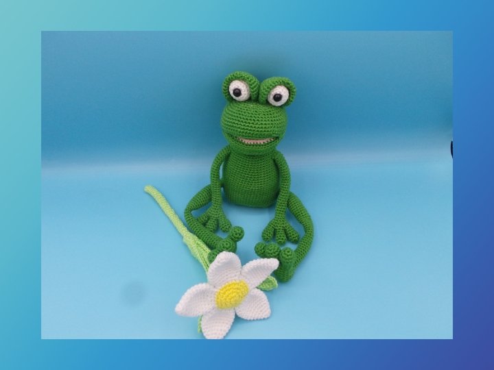Häkelanleitung Frosch Fridolin