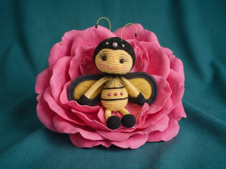 Little Bee Crochet Pattern – English PDF Pattern