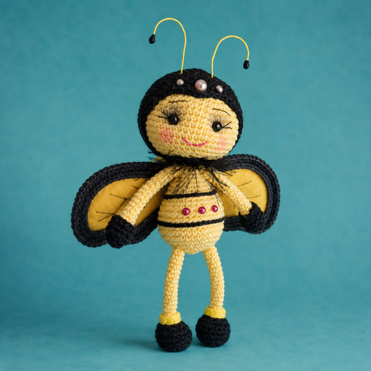 Little Bee Crochet Pattern – English PDF Pattern