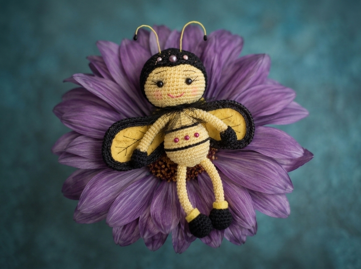 Little Bee Crochet Pattern – English PDF Pattern