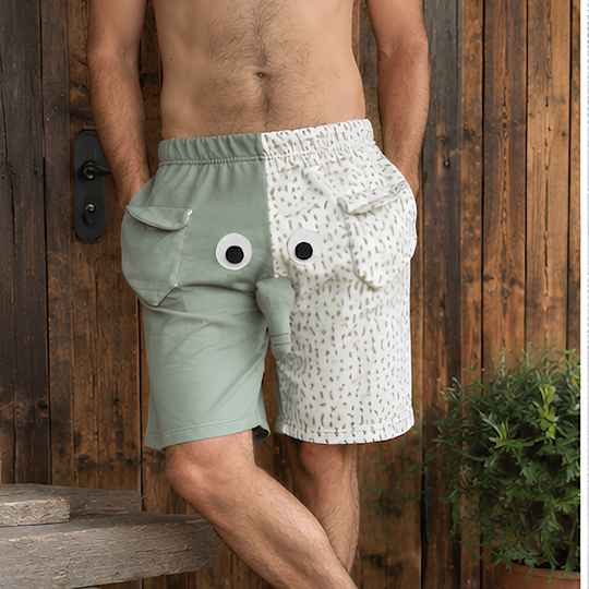 Schnittmuster Unisex Shorts Rüsseli XS–XXL – lustige Elefantenhose