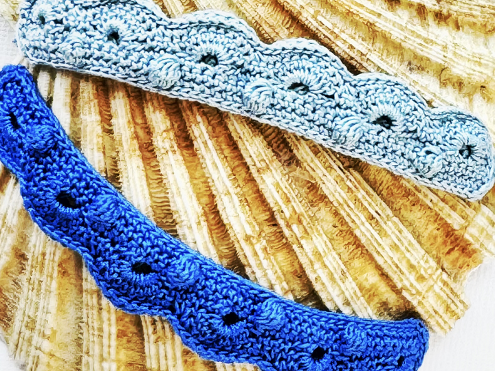 Improchet's Micro Crochet Bracelet Pattern "Mermaid's Wave"