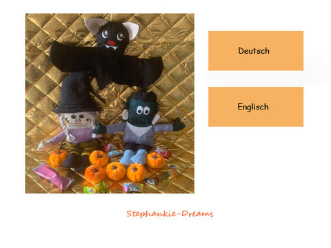 Halloween Monsters-Fillable