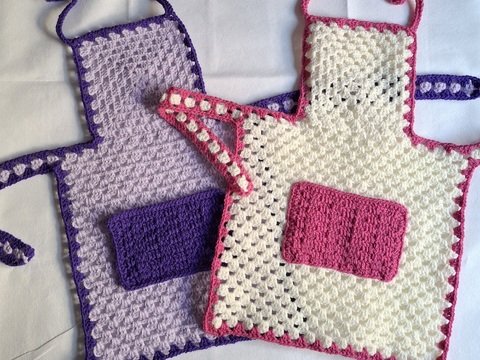 Kinder Granny Küchenschürze