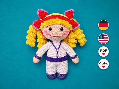 Crochet Pattern Lara Doll