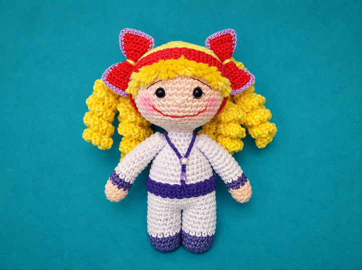 Amigurumi Lara – Crochet Pattern PDF