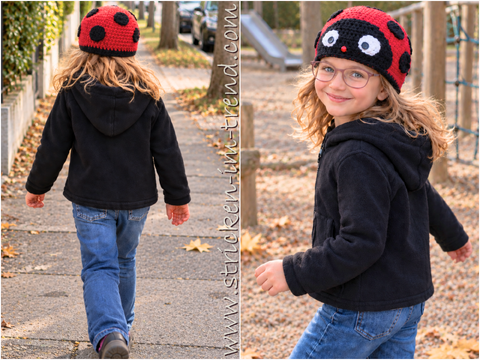 Crochet Pattern Ladybug Hat for Kids | QUICK & EASY crochet #1 - LadyBug