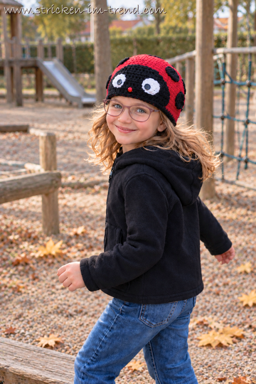 Crochet Pattern Ladybug Hat for Kids | QUICK & EASY crochet #1 - LadyBug
