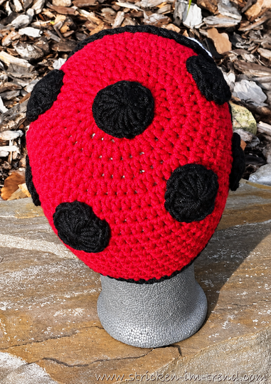 Crochet Pattern Ladybug Hat for Kids | QUICK & EASY crochet #1 - LadyBug
