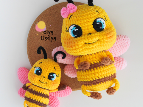 Buzzy Juju Plush Bee Amigurumi Crochet Pattern