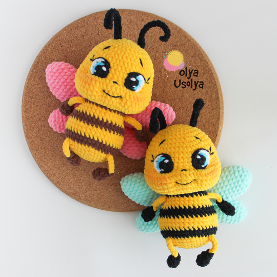 Buzzy Juju Plush Bee Amigurumi Crochet Pattern