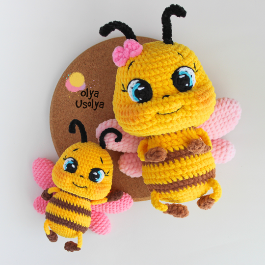 Buzzy Juju Plush Bee Amigurumi Crochet Pattern