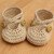 Häkelanleitung Babyschuhe Kreuzriemen-Ballerina in 3 Größen