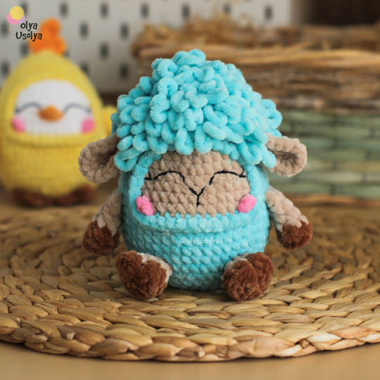 Little Farm Babies 3-in-1 Crochet Pattern - Chick, Bunny & Lamb