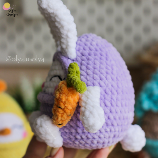 Little Farm Babies 3-in-1 Crochet Pattern - Chick, Bunny & Lamb