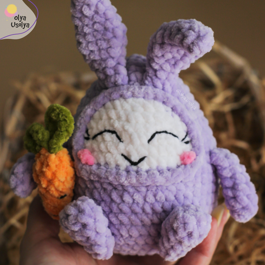 Little Farm Babies 3-in-1 Crochet Pattern - Chick, Bunny & Lamb