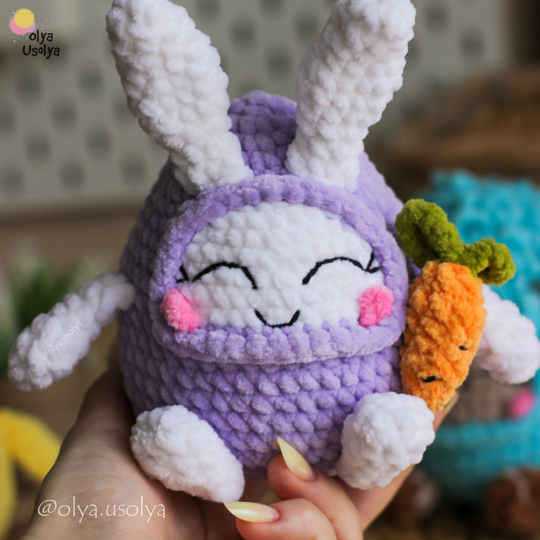 Little Farm Babies 3-in-1 Crochet Pattern - Chick, Bunny & Lamb
