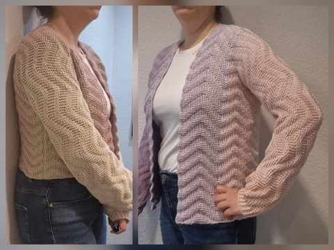 Häkelanleitung Jacke Kutila