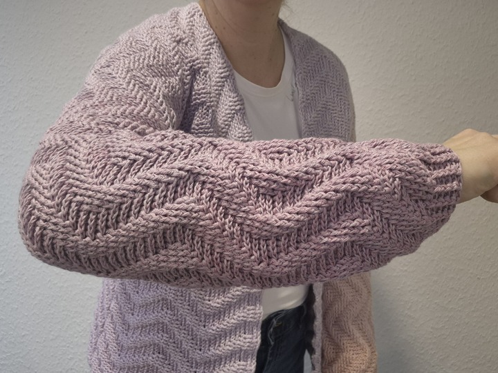 Häkelanleitung Jacke Kutila