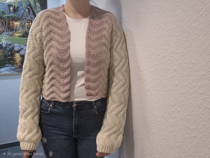 Häkelanleitung Jacke Kutila
