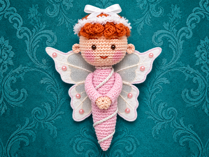 Fröhliche Engel häkeln – Amigurumi Häkelanleitung als PDF