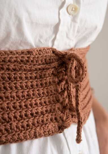 Häkelanleitung Korsage / Corsage mit Trägern – Crochet Corset (DE & EN)