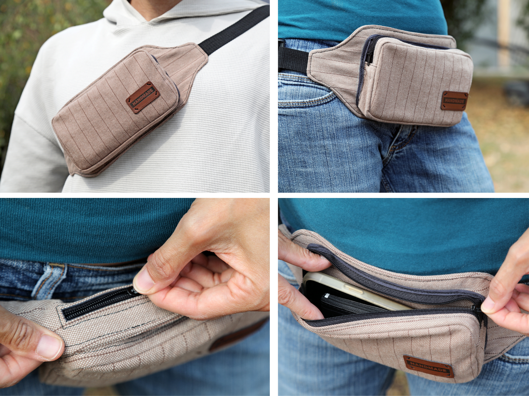 Sling Bag Go Sewing Pattern | Sew a Waist Bag & Crossbody Bag - Image 9
