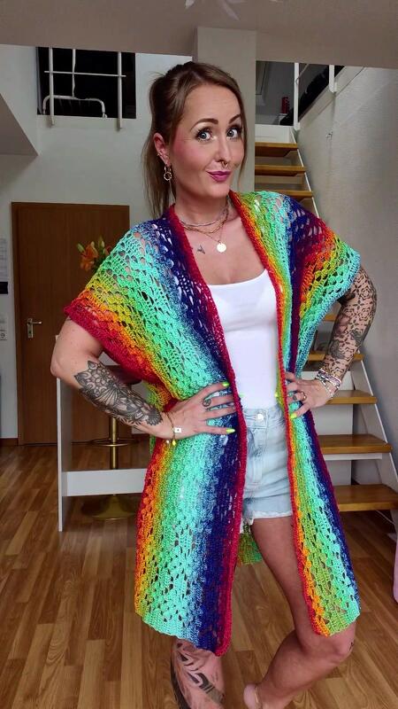 Weste Roxana häkeln - Bild 2