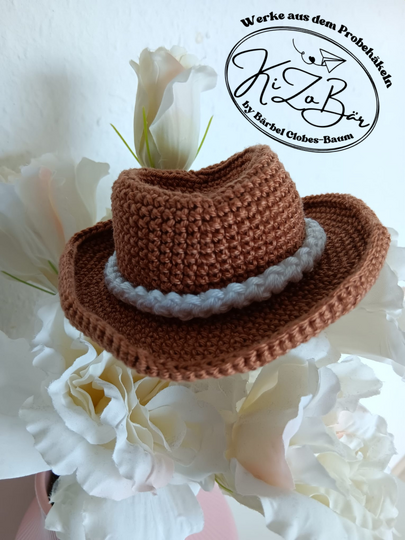 Gläser- und Dosenhut Cowboyhut - Anleitung für einen schönen Wespenschutz