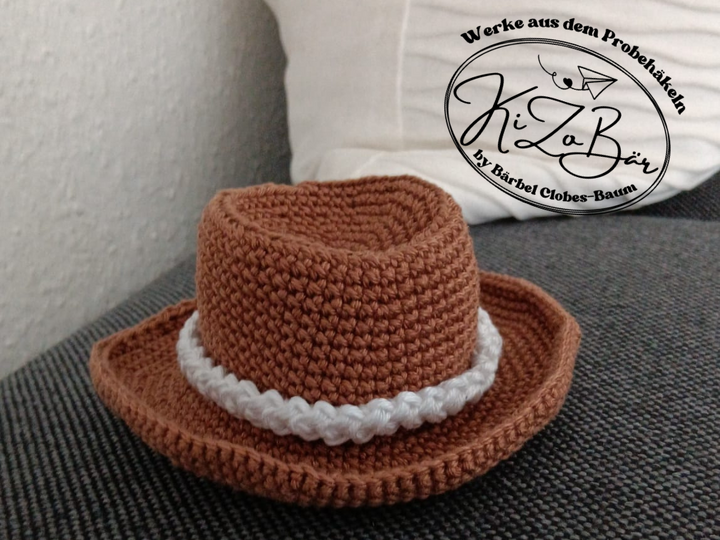 Gläser- und Dosenhut Cowboyhut - Anleitung für einen schönen Wespenschutz