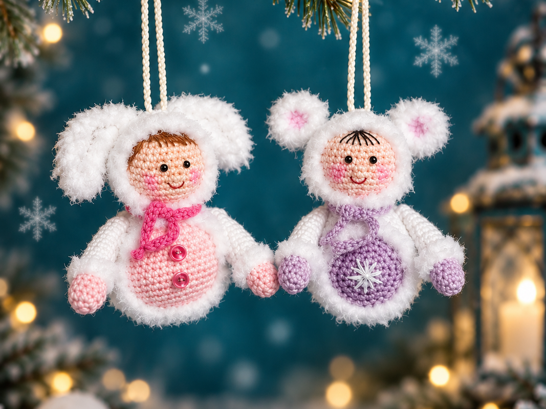 Little Snow Children – Amigurumi Crochet Pattern PDF - Image 3