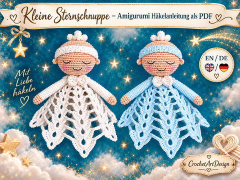 Häkelanleitung Kleine Sternschnuppe