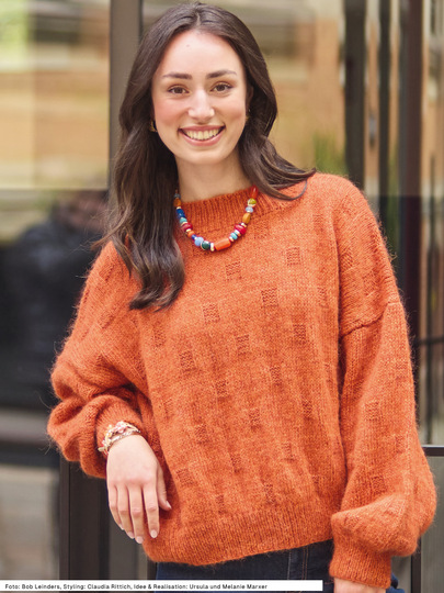 Pullover mit Karomuster